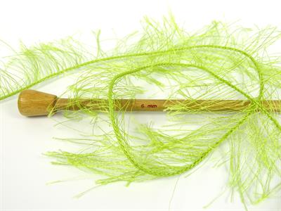 4x100gr. LONG EYELASH 100GR  Elma Yeşili Yumoş, Sakallı, Kışlık, Çok Kalın