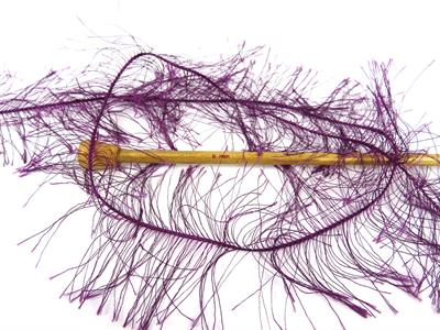 4x100gr. LONG EYELASH 100GR  Koyu mor Yumoş, Sakallı, Kışlık, Çok Kalın