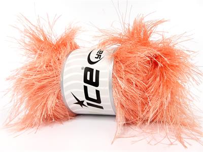 4x100gr. LONG EYELASH 100GR  Açık Somon Yumoş, Sakallı, Kışlık, Çok Kalın