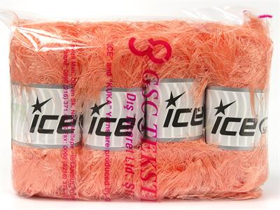 4x100gr. LONG EYELASH 100GR  Açık Somon Yumoş, Sakallı, Kışlık, Çok Kalın