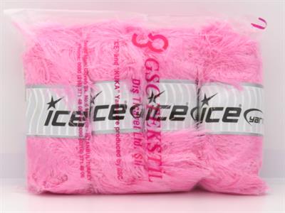 4x100gr. LONG EYELASH 100GR  Pembe Yumoş, Sakallı, Kışlık, Çok Kalın