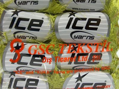 8x50gr. LONG EYELASH  Elma Yeşili Yumoş, Sakallı, Kışlık, Çok Kalın