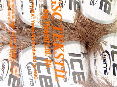 8x50gr. LONG EYELASH  Kahverengi Yumoş, Sakallı, Kışlık, Çok Kalın