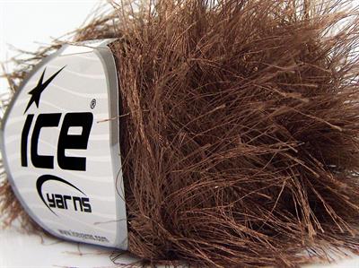 8x50gr. LONG EYELASH  Kahverengi Yumoş, Sakallı, Kışlık, Çok Kalın