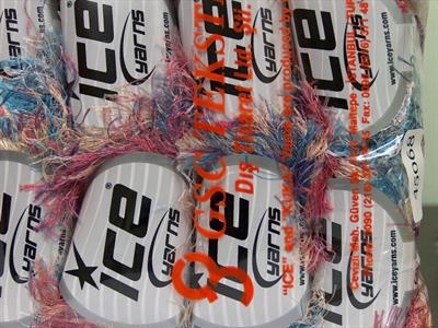 8x50gr. LONG EYELASH COLORFUL  Mavi, Beyaz, Mor, Sarı, Bordo Yumoş, Sakallı, Kışlık, Çok Kalın