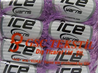 8x50gr. LONG EYELASH  Leylak Yumoş, Sakallı, Kışlık, Çok Kalın