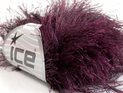 8x50gr. LONG EYELASH  Maron Yumoş, Sakallı, Kışlık, Çok Kalın