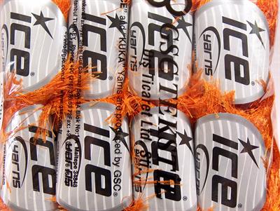 8x50gr. LONG EYELASH  Turuncu Yumoş, Sakallı, Kışlık, Çok Kalın