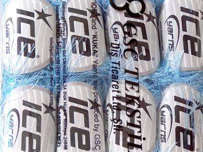 8x50gr. LONG EYELASH  Gökyüzü Mavi Yumoş, Sakallı, Kışlık, Çok Kalın