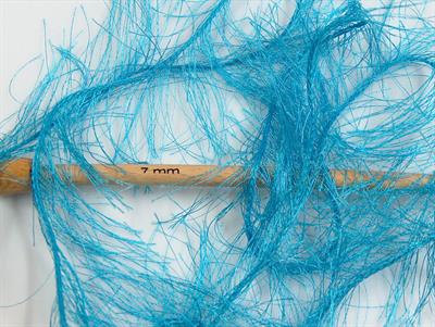 8x50gr. LONG EYELASH  Turkuaz Yumoş, Sakallı, Kışlık, Çok Kalın