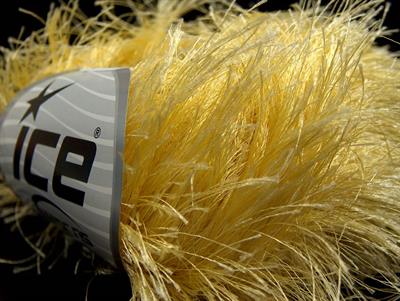 8x50gr. LONG EYELASH  Sarı Yumoş, Sakallı, Kışlık, Çok Kalın