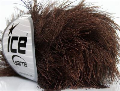 8x50gr. LONG EYELASH  Kahverengi Yumoş, Sakallı, Kışlık, Çok Kalın