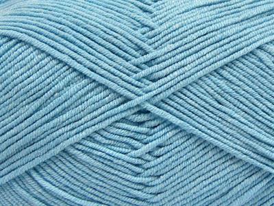 4x100gr. LORENA Pamuk, Akrilik Bebe Mavisi Yazlık İplikler, Pamuk