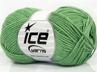 8x50gr. LORENA BAMBOO Akrilik, Bambu Açık Yeşil Yazlık İplikler, Bambu