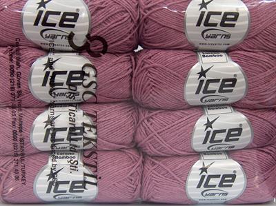 8x50gr. LORENA BAMBOO Akrilik, Bambu Orkide Yazlık İplikler, Bambu