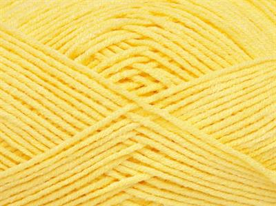 8x50gr. LORENA BAMBOO Akrilik, Bambu Sarı Yazlık İplikler, Bambu