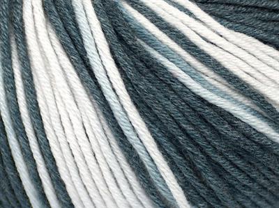 8x50gr. LORENA BATIK DK Pamuk, Akrilik Açık Bej, Gri Tonları Yazlık İplikler, Pamuk, Batik Desenli