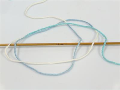 4x100gr. LORENA COLOR Pamuk, Akrilik Yeşil, Mavi, Krem, Turkuaz Yazlık İplikler, Pamuk, Batik Desenli