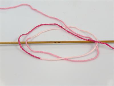 4x100gr. LORENA COLOR Pamuk, Akrilik Pembe tonları Yazlık İplikler, Pamuk, Batik Desenli