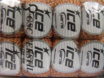 8x50gr. LORENA COLORFUL Akrilik, Pamuk Pembe, Kırmızı, Sarı Tonları Yazlık İplikler, Pamuk, Batik Desenli