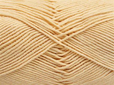 4x100gr. LORENA Pamuk, Akrilik Koyu Krem Yazlık İplikler, Pamuk