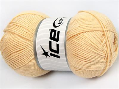 4x100gr. LORENA Pamuk, Akrilik Koyu Krem Yazlık İplikler, Pamuk