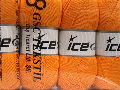 4x100gr. LORENA Pamuk, Akrilik Altın Yazlık İplikler, Pamuk