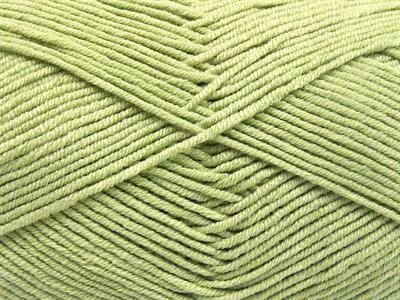 4x100gr. LORENA Pamuk, Akrilik Açık Yeşil Yazlık İplikler, Pamuk