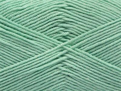 4x100gr. LORENA Pamuk, Akrilik Açık Mint Yeşili Yazlık İplikler, Pamuk