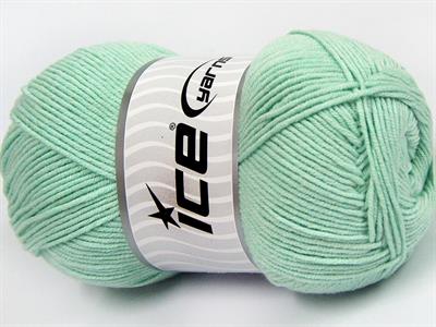 4x100gr. LORENA Pamuk, Akrilik Açık Mint Yeşili Yazlık İplikler, Pamuk