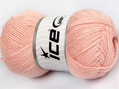 4x100gr. LORENA Pamuk, Akrilik Açık Pembe Yazlık İplikler, Pamuk