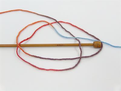 8x50gr. LORENA PRINT Akrilik, Pamuk Kahverengi, Mavi, Turuncu Yazlık İplikler, Pamuk, Batik Desenli