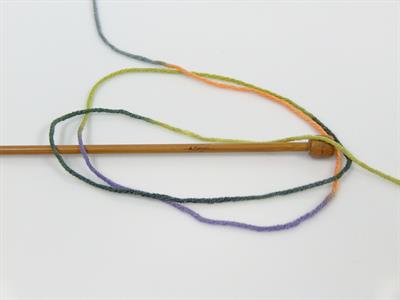 8x50gr. LORENA PRINT Akrilik, Pamuk Yeşil, Mor, Turuncu Yazlık İplikler, Pamuk, Batik Desenli