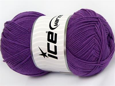 4x100gr. LORENA Pamuk, Akrilik Mor Yazlık İplikler, Pamuk