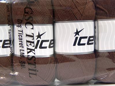 4x100gr. LORENA Pamuk, Akrilik Gül Kurusu Yazlık İplikler, Pamuk