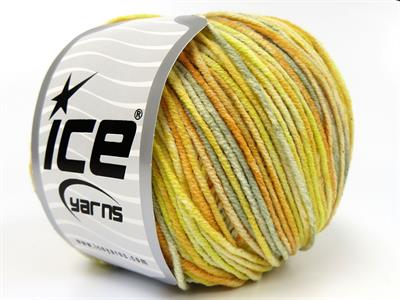 8x50gr. LORENA SPLASH Akrilik, Pamuk Gri Tonları, Sarı Tonları Yazlık İplikler, Pamuk, Batik Desenli, Akrilik