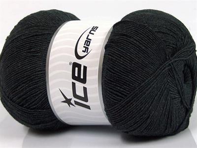 4x100gr. LORENA SUPERFINE Akrilik, Pamuk Antrasit Çok İnce, Yazlık İplikler, Pamuk