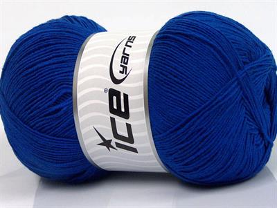 4x100gr. LORENA SUPERFINE Akrilik, Pamuk Mavi Çok İnce, Yazlık İplikler, Pamuk