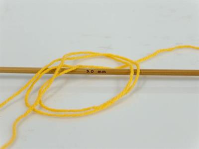 Lot of 4 x 100gr Skeins Ice Yarns LORENA SUPERFINE (55% Cotton) Yarn Yellow