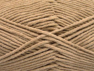 4x100gr. LORENA WORSTED Akrilik, Pamuk Bej Yazlık İplikler, Pamuk, Worsted