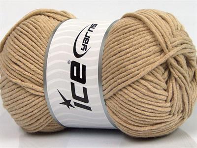 4x100gr. LORENA WORSTED Akrilik, Pamuk Bej Yazlık İplikler, Pamuk, Worsted