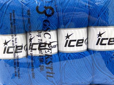 4x100gr. LORENA WORSTED Akrilik, Pamuk  Yazlık İplikler, Pamuk, Worsted