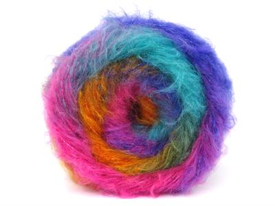 2x150gr. BELLA MOHAIR Tiftik, Akrilik Yeşil, Mor, Altın, Fuşya Kışlık, Yün, Tiftik, Batik Desenli, Worsted