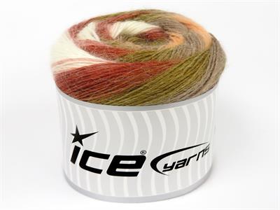 Lot of 2 x 150gr Skeins Ice Yarns CAKES ALPACA FINE (25% Alpaca) Yarn Copper Camel Salmon Khaki White