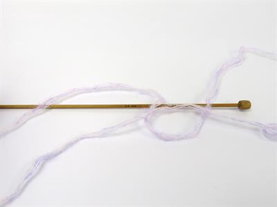 Lot of 2 x 150gr Skeins Ice Yarns CAKES TOMMY WOOL (10% Wool) Yarn Light Lilac Melange