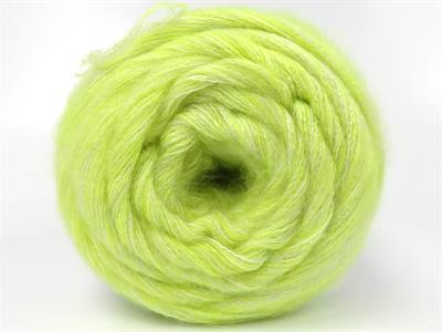 Lot of 2 x 150gr Skeins Ice Yarns CAKES TOMMY WOOL (10% Wool) Yarn Light Green melange