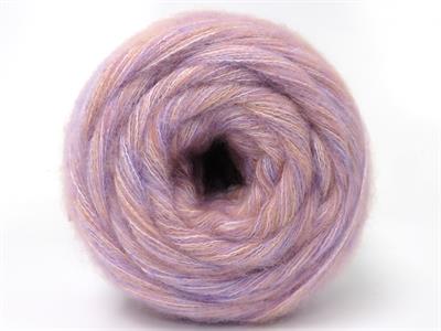 Lot of 2 x 150gr Skeins Ice Yarns CAKES TOMMY WOOL (10% Wool) Yarn Light Salmon Light Lilac