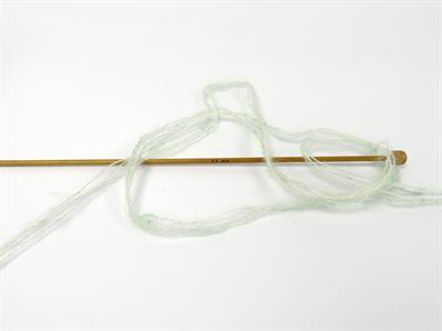 Lot of 2 x 150gr Skeins Ice Yarns CAKES TOMMY WOOL (10% Wool) Yarn Mint Green Melange