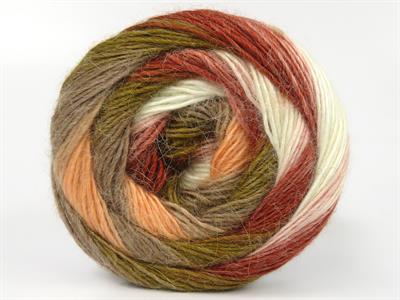 Lot of 2 x 150gr Skeins Ice Yarns CAKES ALPACA FINE (25% Alpaca) Yarn Copper Camel Salmon Khaki White