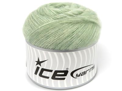 Lot of 2 x 150gr Skeins Ice Yarns CAKES TOMMY WOOL (10% Wool) Yarn Mint Green Melange
